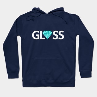 Gloss typography design Hoodie